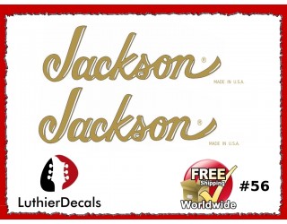 Jackson Guitar Decal #56